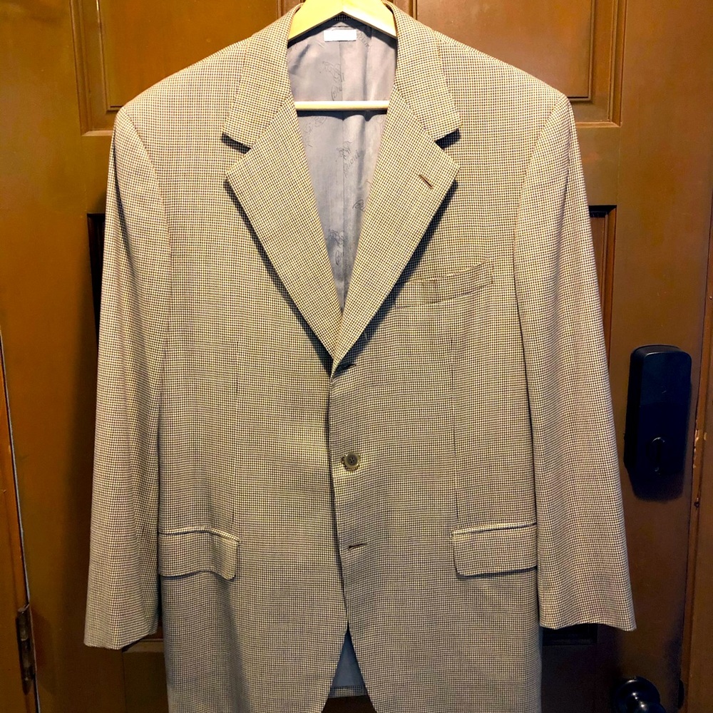 BRIONI PURE ESCORIAL WOOL SPORT COAT 42 R